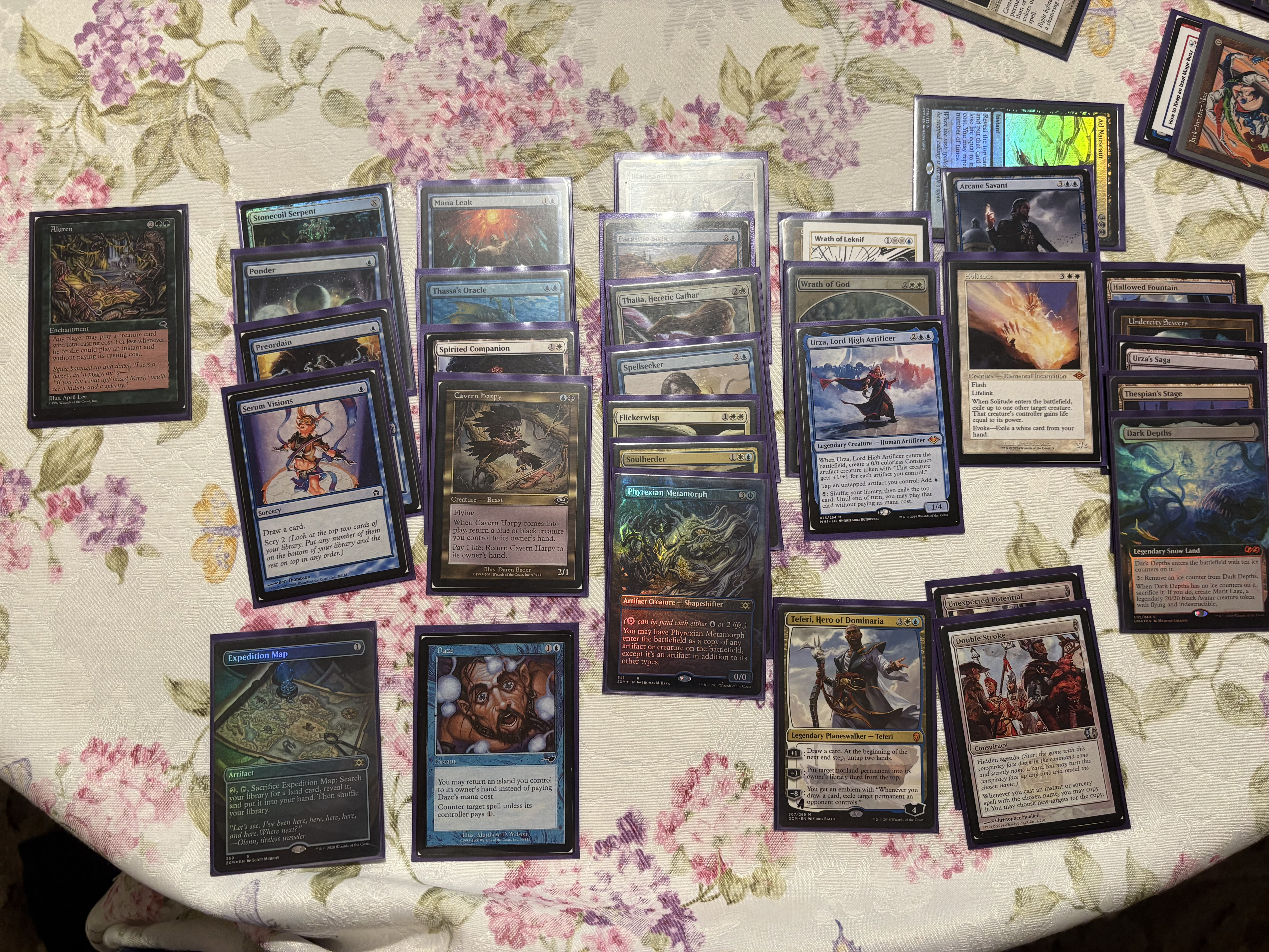 A deck picture of a Jund sacrifice deck.